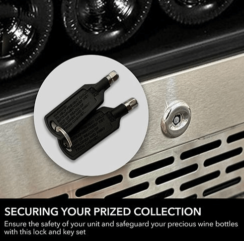 Whynter BWR - 33SD 15″ 33 Bottle Compressor Built - In Wine Refrigerator - Whynter - Buy at Wine Coolers Online