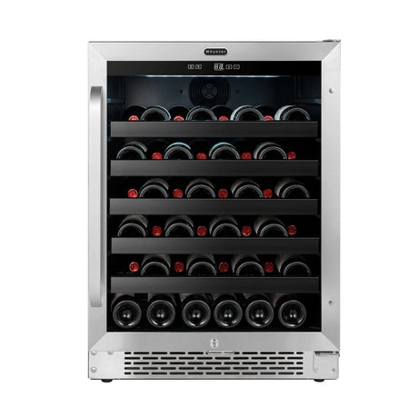 Whynter BWR - 408SB 24″ Built - In 46 Bottle Under - counter Stainless Steel Wine Refrigerator - Whynter - Buy at Wine Coolers Online