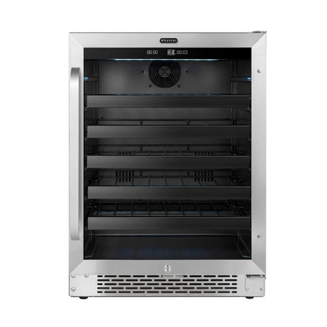 Whynter BWR - 408SB 24″ Built - In 46 Bottle Under - counter Stainless Steel Wine Refrigerator - Whynter - Buy at Wine Coolers Online