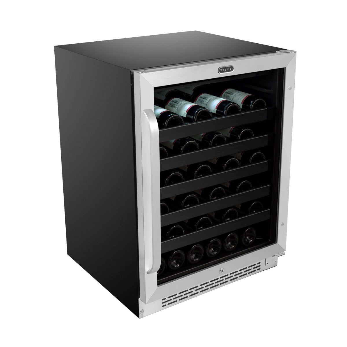 Whynter BWR - 408SB 24″ Built - In 46 Bottle Under - counter Stainless Steel Wine Refrigerator - Whynter - Buy at Wine Coolers Online