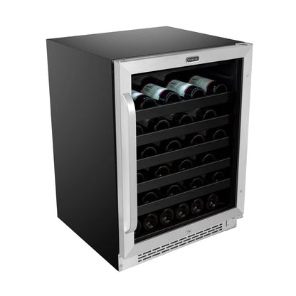 Whynter BWR - 408SB 24″ Built - In 46 Bottle Under - counter Stainless Steel Wine Refrigerator - Whynter - Buy at Wine Coolers Online