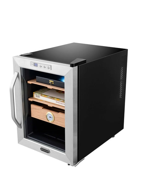 Whynter CHC - 120S 250 - Count 1.2 cu. ft. Electric Cigar Cooler Humidor - Stainless Steel - Whynter - Buy at Wine Coolers Online