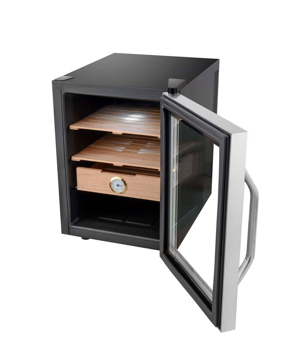 Whynter CHC - 120S 250 - Count 1.2 cu. ft. Electric Cigar Cooler Humidor - Stainless Steel - Whynter - Buy at Wine Coolers Online