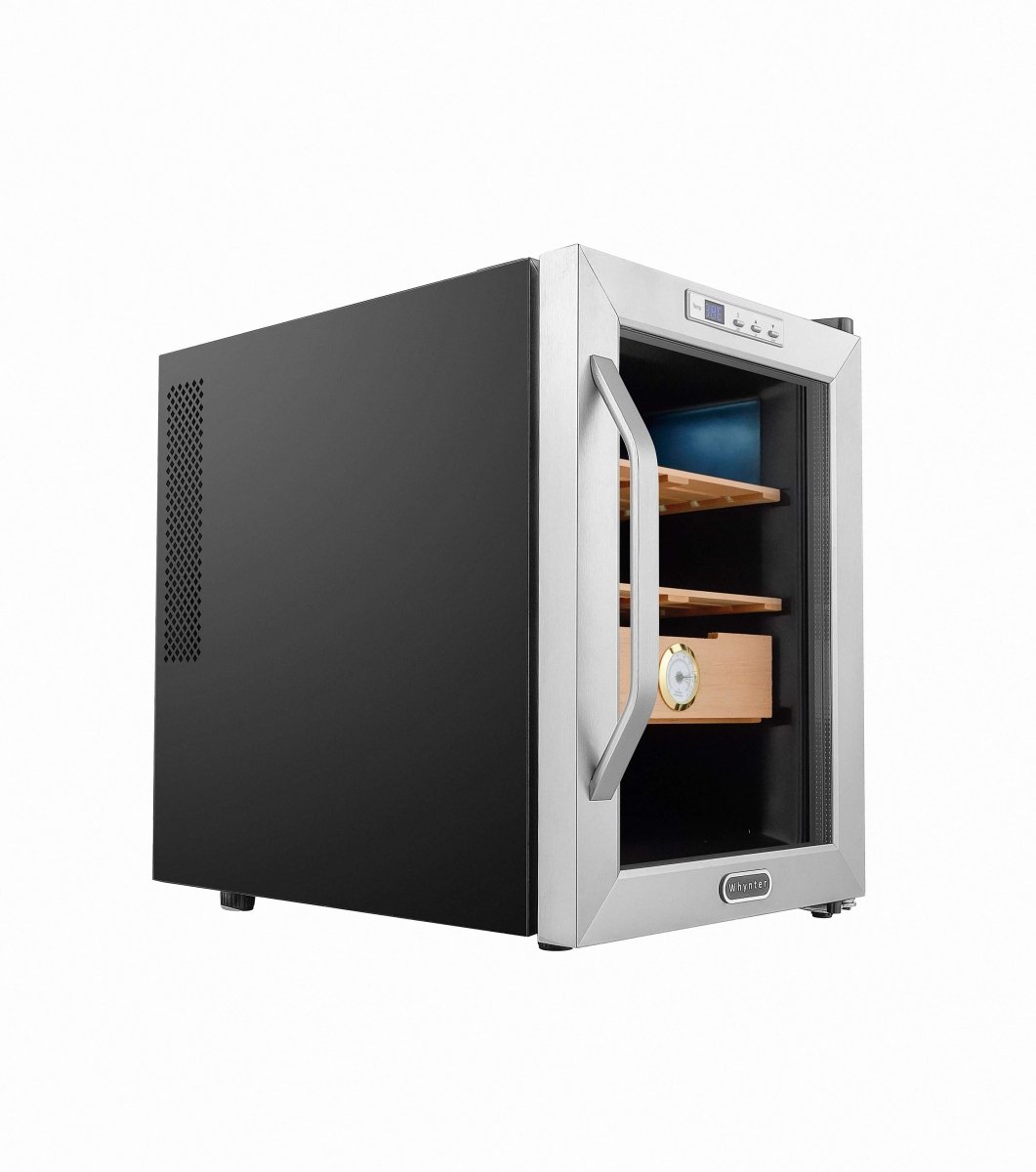 Whynter CHC - 120S 250 - Count 1.2 cu. ft. Electric Cigar Cooler Humidor - Stainless Steel - Whynter - Buy at Wine Coolers Online
