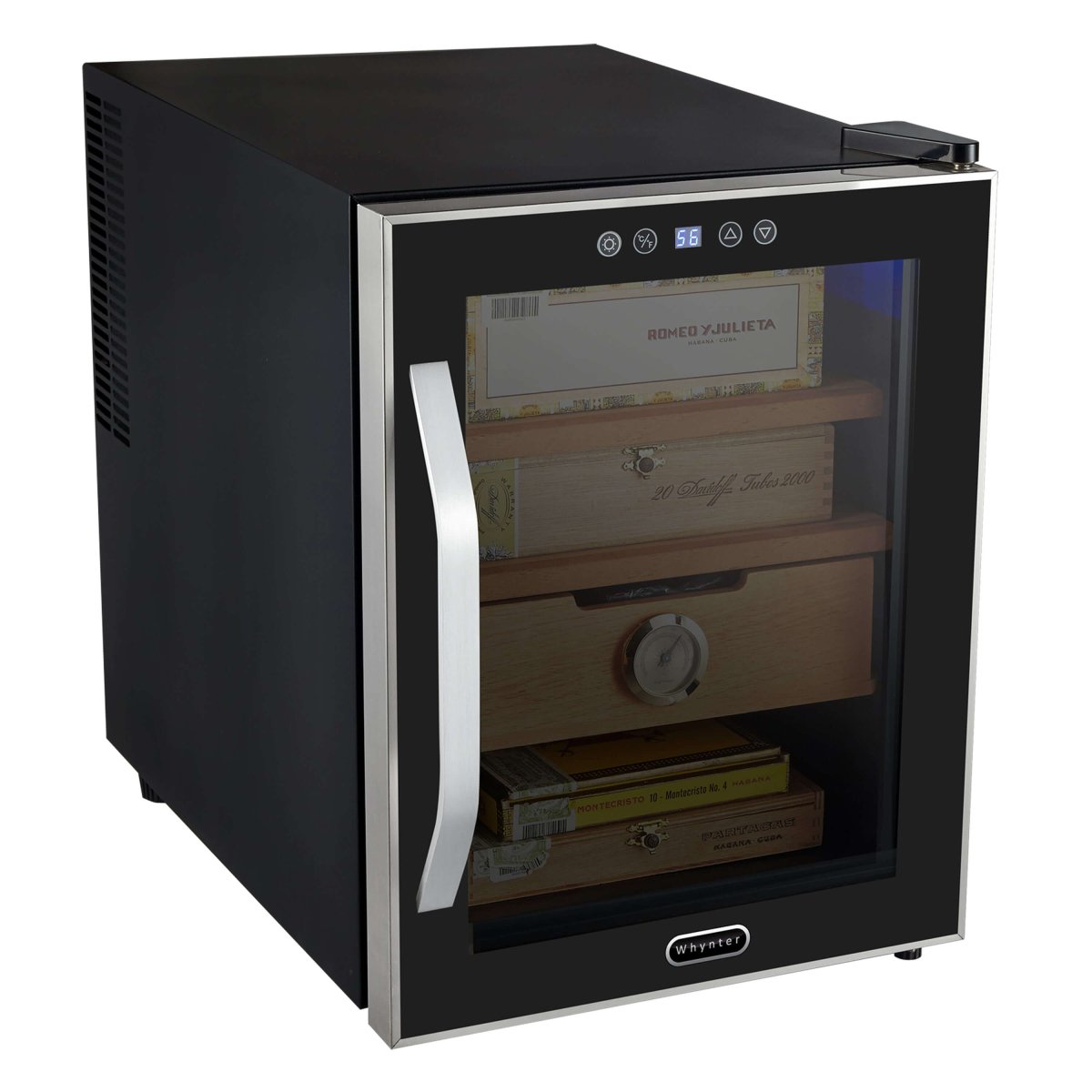 Whynter CHC - 122BD Elite Touch Control 250 - Count 1.2 cu.ft. Electric Cigar Cooler Humidor - Whynter - Buy at Wine Coolers Online