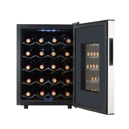 Whynter WC - 201TD 20 Bottle Freestanding Thermoelectric Wine Cooler with Mirror Glass Door - Whynter - Buy at Wine Coolers Online