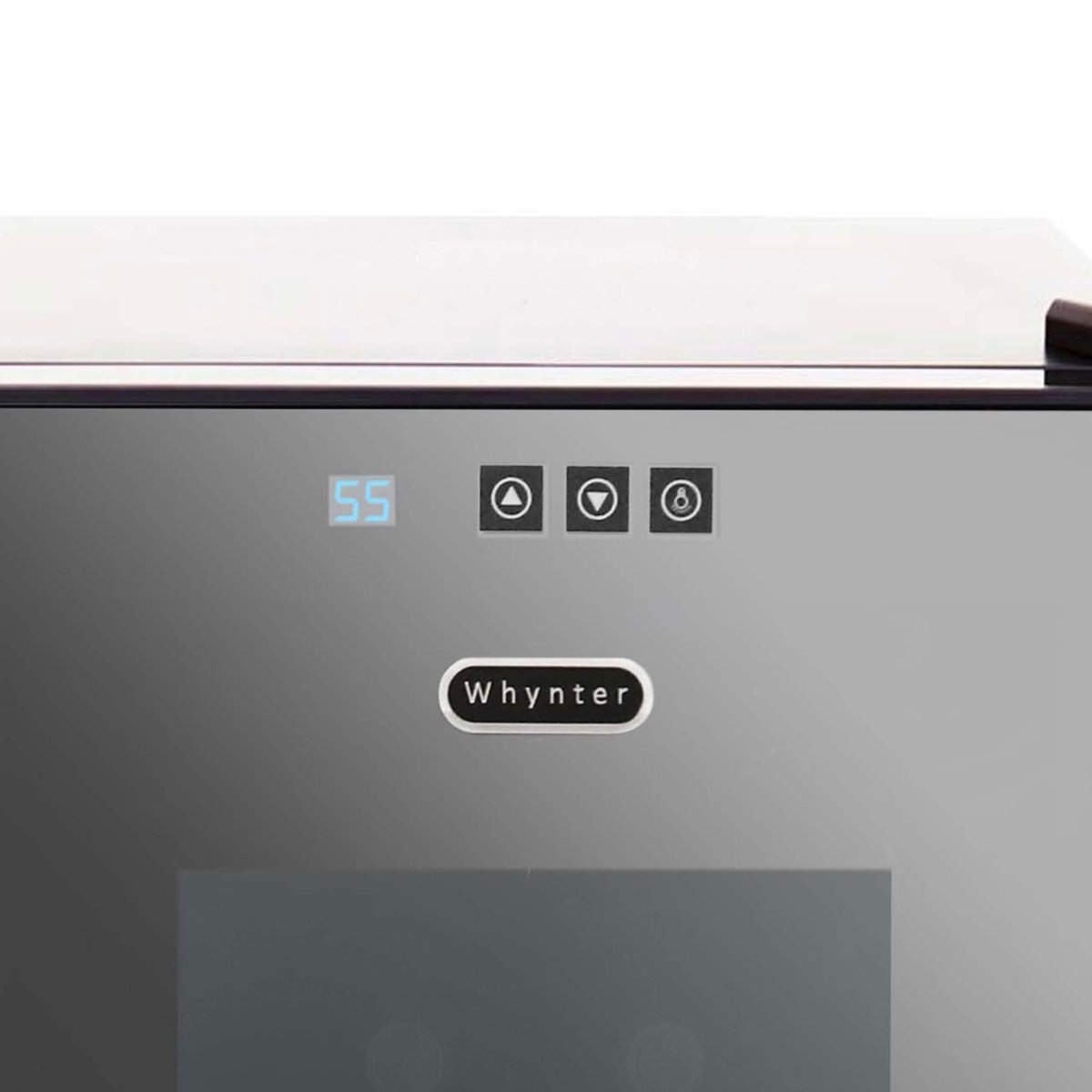 Whynter WC - 201TD 20 Bottle Freestanding Thermoelectric Wine Cooler with Mirror Glass Door - Whynter - Buy at Wine Coolers Online