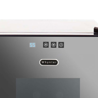 Whynter WC - 201TD 20 Bottle Freestanding Thermoelectric Wine Cooler with Mirror Glass Door - Whynter - Buy at Wine Coolers Online