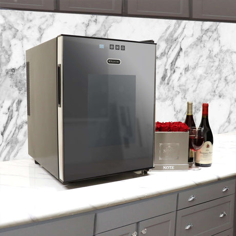Whynter WC - 201TD 20 Bottle Freestanding Thermoelectric Wine Cooler with Mirror Glass Door - Whynter - Buy at Wine Coolers Online